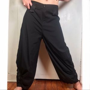 Sunlight Paris lightweight black casual wide pants